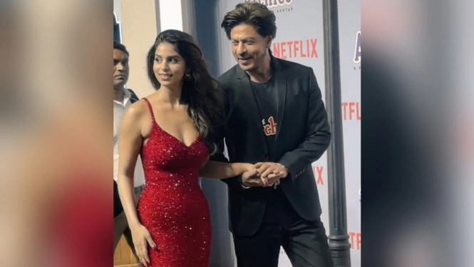 Shah Rukh Khan Dikabarkan Memberikan Pidato Penyemangat Kepada Suhana di Lokasi Syuting The Archies