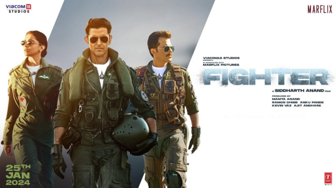 Koleksi Box Office 'Fighter' Hrithik Roshan Hari Pertama Hanya Mampu Meraih Rs 22 Crore