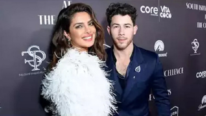 Priyanka Chopra Ucapkan Terima Kasih kepada Mumbai atas Sambutan Hangat untuk 'Jiju' Nick Jonas