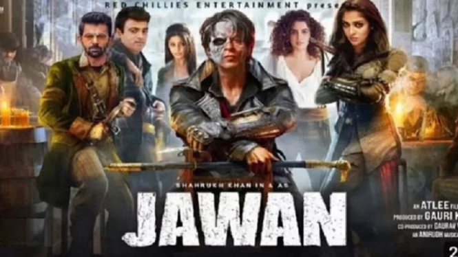 Shah Rukh Khan dan VFX Red Chillies Raih Penghargaan Filmfare Awards 2024, untuk Film 'Jawan'