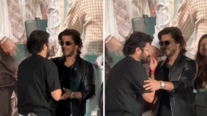 Video Shah Rukh Khan Hibur Para Penggemar yang Menggigil di Acara Jumpa Fans Film Dunki