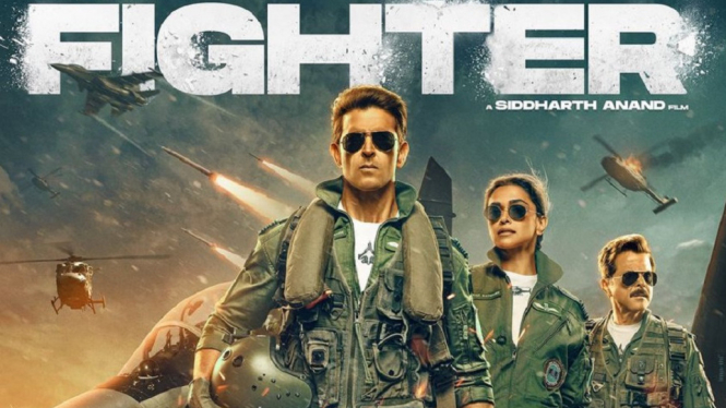 Koleksi Box Office 'Fighter' Hrithik Roshan Hari ke-6 Makin Menukik, Hanya Mampu Raih Rs 7,75 Crore