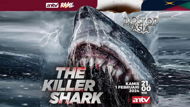 Sinopsis Bioskop Asia ANTV, The Killer Shark: Kisah Sekelompok Remaja Hindari Serangan Hiu Ganas