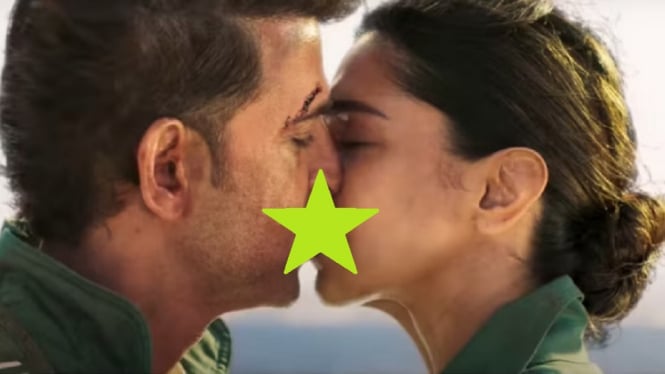 Dinilai Tidak Etis, Adegan Ciuman Hrithik Roshan dan Deepika Padukone di Film 'Fighter' Dilaporkan Perwira AU India