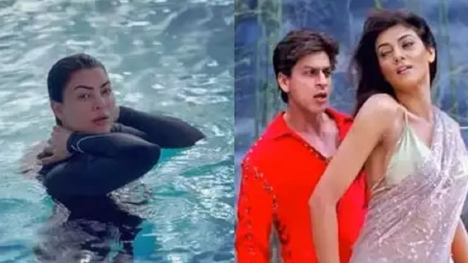 Sushmita Sen Mengaku Tidak Tahu Bakal Mian Bareng Shah Rukh Khan di Film 'Main Hoon Na'