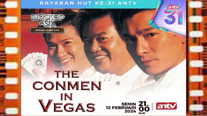 Sinopsis Bioskop Asia ANTV, 'The Conmen in Vegas': Kisah 2 Penipu yang Bekerja dengan Pemerintah