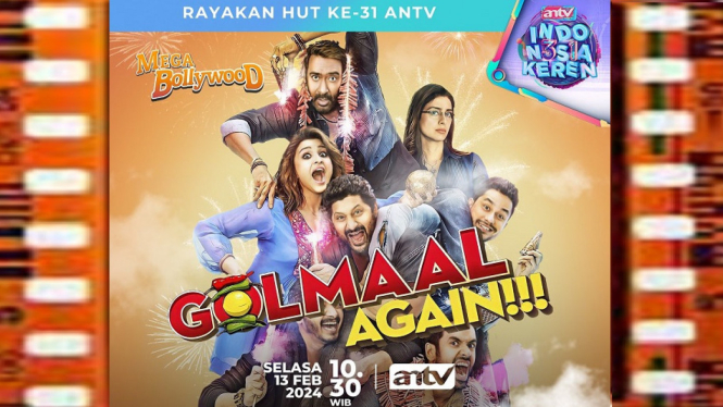 Sinopsis Mega Bollywood ANTV 'Golmaal Again': Kisah Ajay Devgn dan Sahabat Bertemu Tokoh Spritual