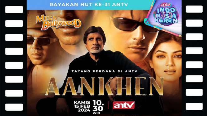 Sinopsis Mega Bollywood ANTV 'Aankhen' Amitabh Bachchan: Kisah Mantan Manajer Bank Jadi Pencuri