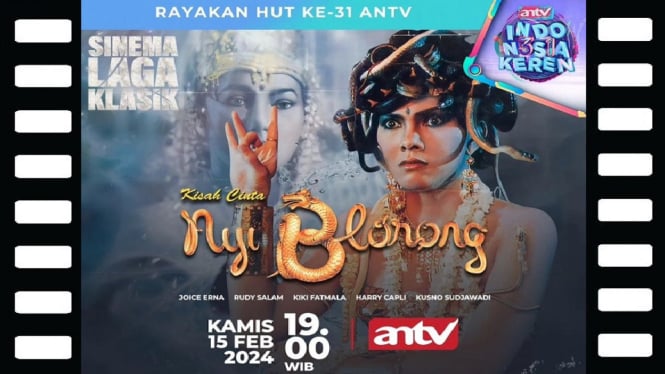 Sinopsis Sinema Laga Klasik ANTV, 'Kisah Cinta Nyi Blorong': Kisah Besuki Jadi Tumbal Pesugihan