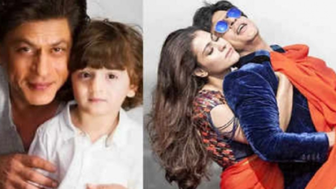 Shah Rukh Khan Bongkar Rahasia, Putranya, AbRam, Pernah Diganggu Kajol di Lokasi Syuting Film 'Dilwale'