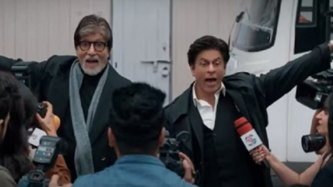 Kilas Balik Shah Rukh Khan dan Amitabh Bachchan: Mitos Persaingan dalam Bollywood