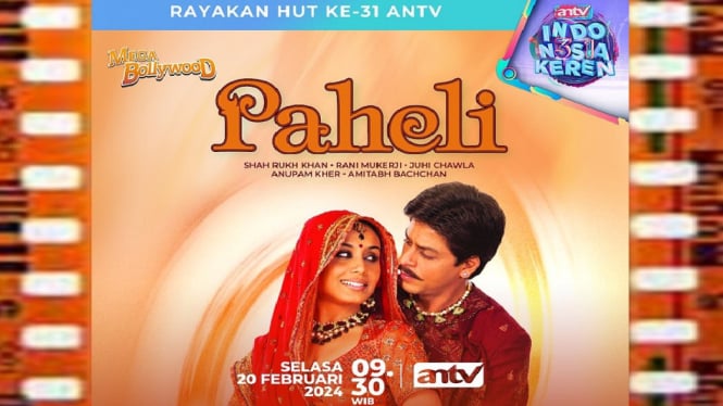 Sinopsis Mega Bollywood ANTV 'Paheli' Shah Rukh Khan: Kisah Istri Ditipu Sosok Hantu Mirip Suami!