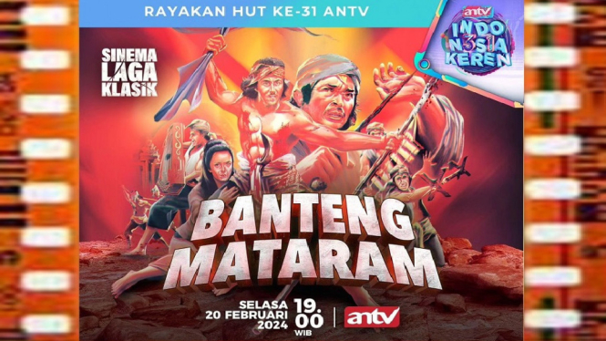 Sinopsis Film 'Banteng Mataram' Sinema Laga Klasik ANTV: Dilema Putri Raja Jatuh Cinta Pada Musuh!