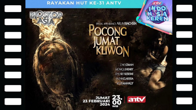 Sinopsis Film 'Pocong Jumat Kliwon' Bioskop Asia ANTV: Teror Mahluk Gaib di Lokasi Syuting Film!