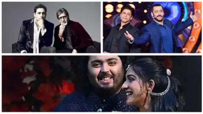 Deretan Selebritas Bollywood dari Shah Rukh Khan hingga Salman Khan Hadiri Pre-wedding Anant Ambani