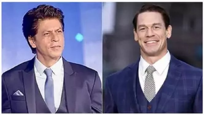 Begini Reaksi Shah Rukh Khan Saat Lagu di Film 'Dil To Pagal Hai' Dinyanyikan John Cena