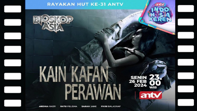 Sinopsis Film 'Kain Kafan Perawan' Bioskop Asia ANTV: Teror Horor Sosok Misteri Perenggut Nyawa!