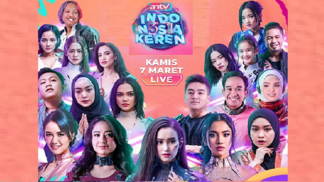 Inilah Deretan Bintang Populer di Malam Puncak Perayaan 31 Tahun HUT ANTV Indonesia Keren