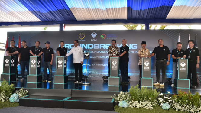 VKTR Resmi Dilaksanakan Groundbreaking Fasilitas Kendaraan Listrik Komersil Pertama di Indonesia