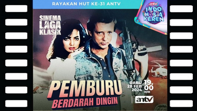 Aksi Balas Dendam Dramatis! Saksikan 'Pemburu Berdarah Dingin' di Sinema Laga Klasik ANTV
