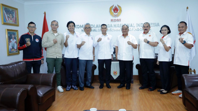 CdM Indonesia di Olimpiade 2024, Anindya Bakrie & KONI Pusat