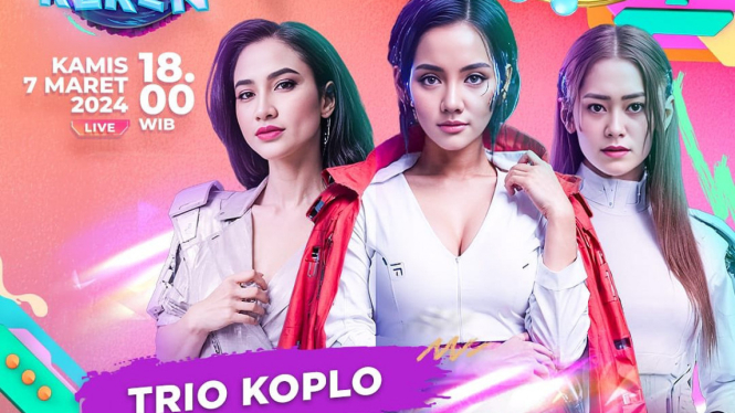 Siap-Siap Gelar Tikar, Trio Koplo Bakal Ramaikan Malam Puncak Perayaan 31 HUT ANTV Indonesia Keren