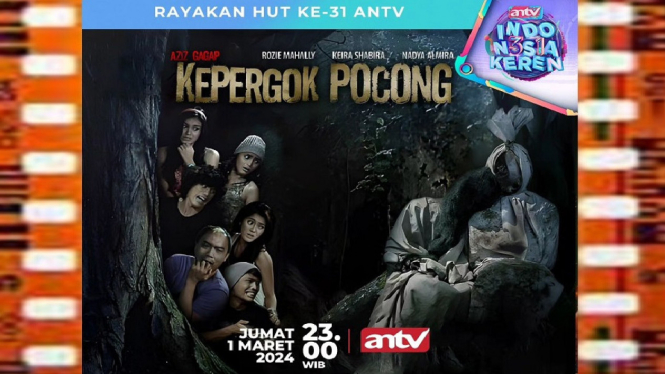 Sinopsis Film 'Kepergok Pocong' Bioskop Asia ANTV: Teror Mengerikan Penggali Kubur!