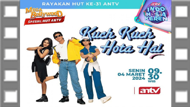 Sinopsis Film 'Kuch Kuch Hota Hai' di Mega Bollywood ANTV: Kisah Cinta Segitiga Penuh Konspirasi!