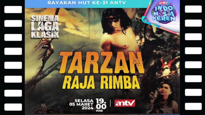 Sinopsis 'Tarzan Raja Rimba' Sinema Laga Klasik ANTV: Kisah Sambo Hentikan Perambah Hutan!