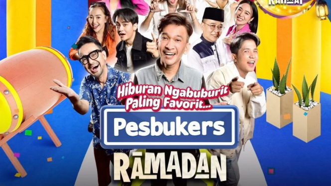 Dari Ramzi hingga Ruben Onsu Siap Meriahkan Ibadah Puasa di Pesbukers Ramadan ANTV
