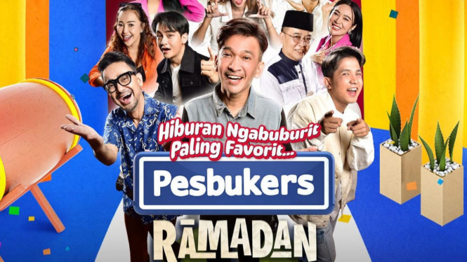 Pesbukers Ramadan, Hiburan Ngabuburit Paling Favorit Siap Temani Pemirsa Pemirsa ANTV