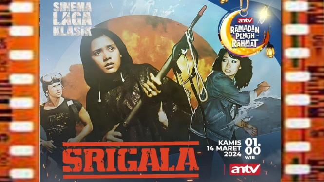 Misteri Pembunuhan Berantai di Danau Angker! Saksikan Film 'Srigala' Sinema Laga Klasik ANTV