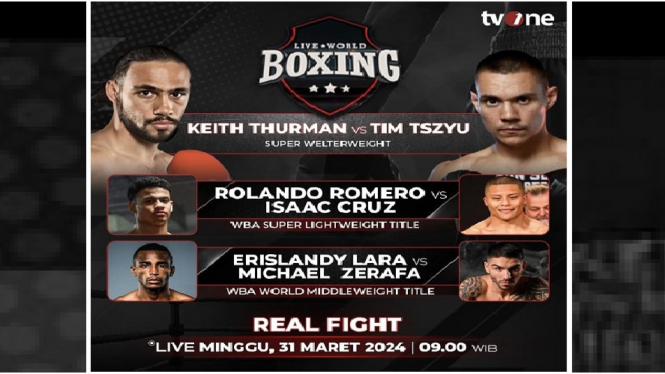 Jelang Live World Boxing tvOne: Absen Dua Tahun, Thurman Tantang Tszyu