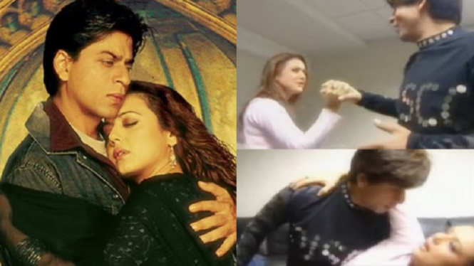 Video Lawas Shah Rukh Khan dan Preity Zinta Latihan