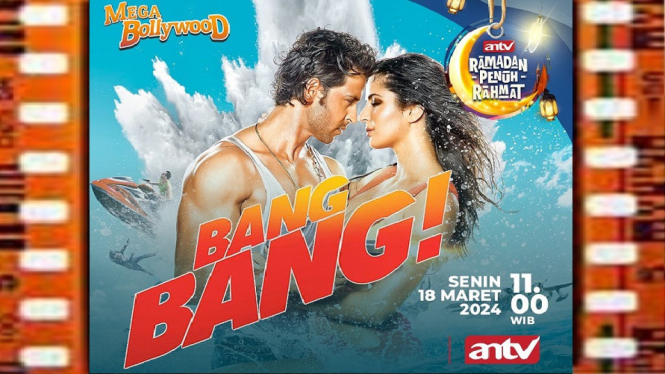 Sinopsis Film 'Bang Bang' Mega Bollywood ANTV, Senin, 18 Maret 2024: Kisah Cinta dalam Pelarian!