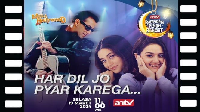 Sinopsis Film 'Har Dil Jo Pyar Karega' Mega Bollywood ANTV, Selasa, 19 Maret 2024: Kisah Cinta Penuh Drama!