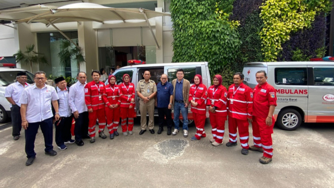PT Sasa Inti Tunjukkan Komitmen Tanggung Jawab Sosial Perusahaan dengan Menyumbangkan Ambulans ke PMI
