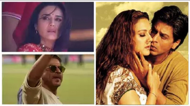 Shah Rukh Khan dan Preity Zinta Terekam di Eden Gardens, Fans: Kisah Cinta Abadi 'Veer Zaara'