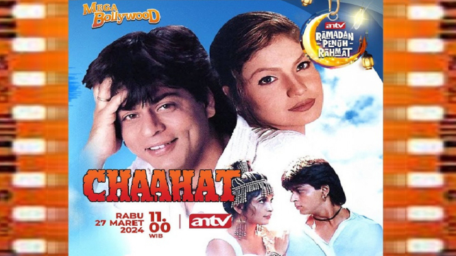 Sinopsis Film 'Chaahat' Mega Bollywood ANTV: Kisah Cinta Segitiga Shah Rukh Khan!