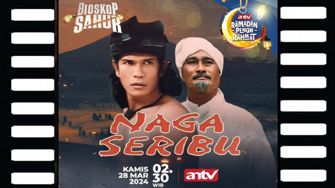 Sinopsis Film 'Naga Seribu' Bioskop Sahur ANTV: Kisah Balas Dendam Iblis dan Pemurtadan!