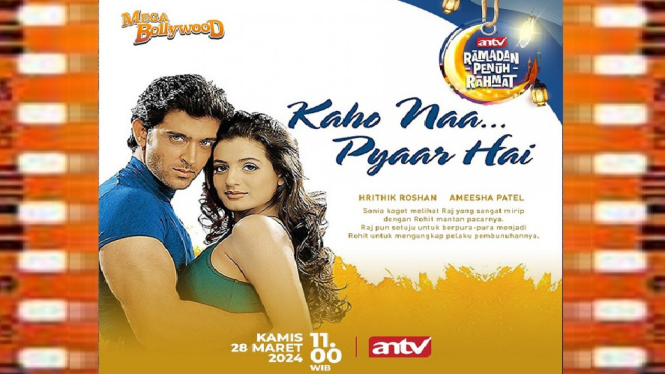 Sinopsis Film ‘Kaho Naa Pyaar Hai' Mega Bollywood ANTV: Kisah Cinta Membara Berujung Petaka!
