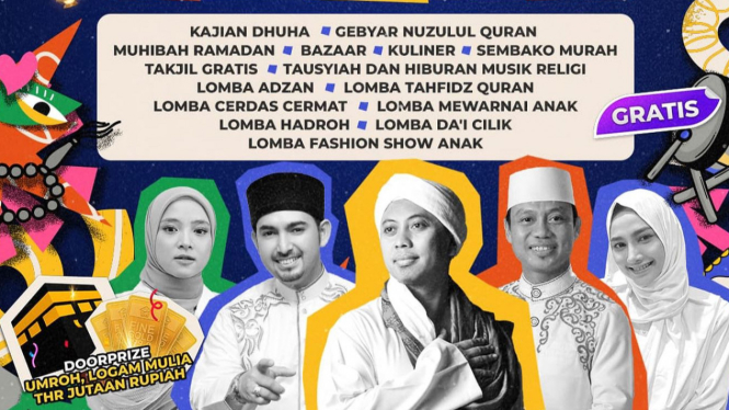 Ingin Umroh Gratis? Saksikan Meriahnya Festival ANTV Ramadan di Sukabumi Bersama 2 Dai Kondang