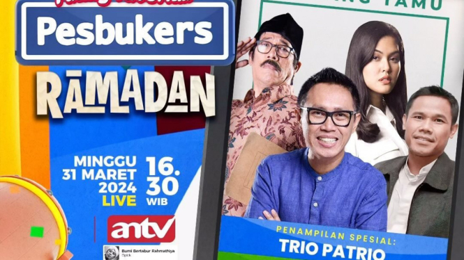 Ngabuburit Bareng Trio Patrio di Pesbukers Ramadan ANTV, INI Profil dan Jejak Karier Rebecca Tamara