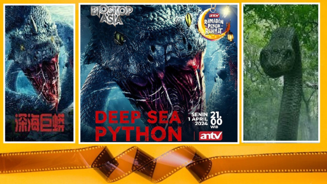 Sinopsis Film 'Deep Sea Python' Bioskop Asia ANTV: Kisah Teror Ular Raksasa di Pulau Samudra!