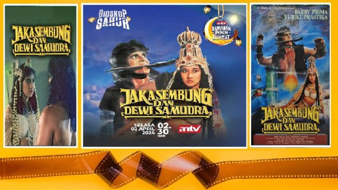 Sinopsis Film 'Jaka Sembung dan Dewi Samudra', Bioskop Sahur ANTV: Kisah Duel Silat Melawan Ilmu Gaib!