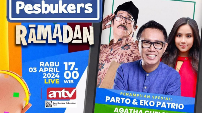 Bakal Ngabuburit Bareng Eko dan Parto Patrio di Pesbukers Ramadan ANTV, INI Perjalanan Karier Agatha Chelsea