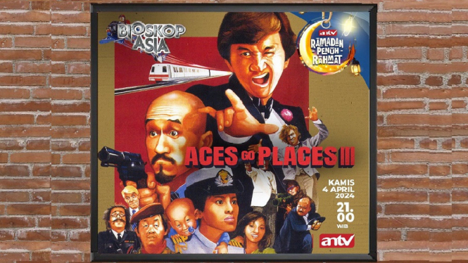 Sinopsis Film 'Aces Go Places 3' Bioskop Asia ANTV: Kisah King Kong Direkrut Ratu Elizabeth II