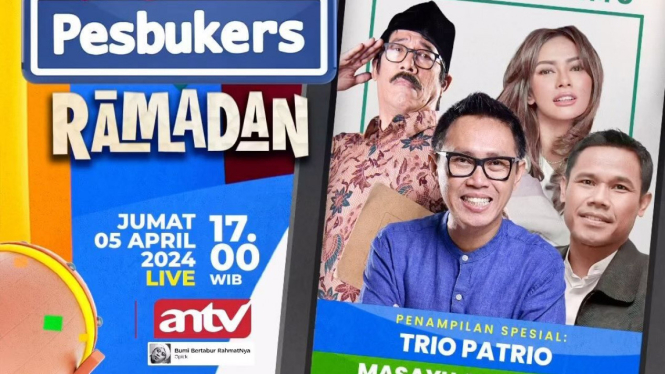 Masayu Anastasia Ngabuburit Bareng Trio Patrio Bakal Gucang Panggung Pesbukers Ramadan ANTV