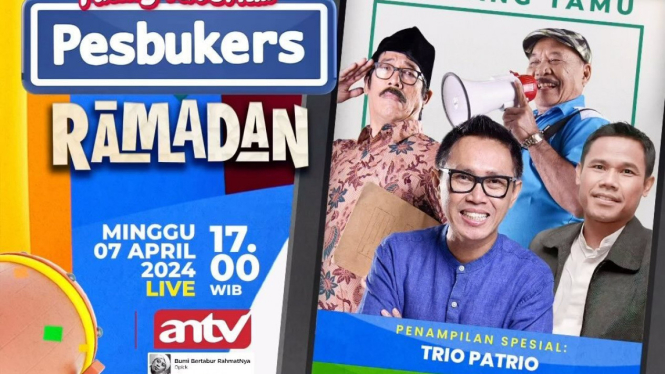 Yakin H. Bolot Ngga Bikin Sewot Trio Patrio di Panggung Ngabuburit Pesbukers Ramadan ANTV?