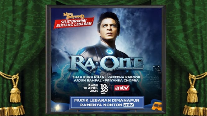 Sinopsis Film 'Ra One' Mega Bollywood Silaturahmi Bintang Lebaran: Kisah SRK Ciptakan Game Dunia Nyata